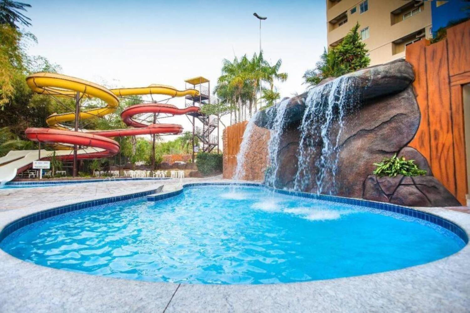 Caldas Novas, Golden Dolphin Grand Hotel, Quarto Sala Cozinha Aconchegante, Ap 361 Экстерьер фото