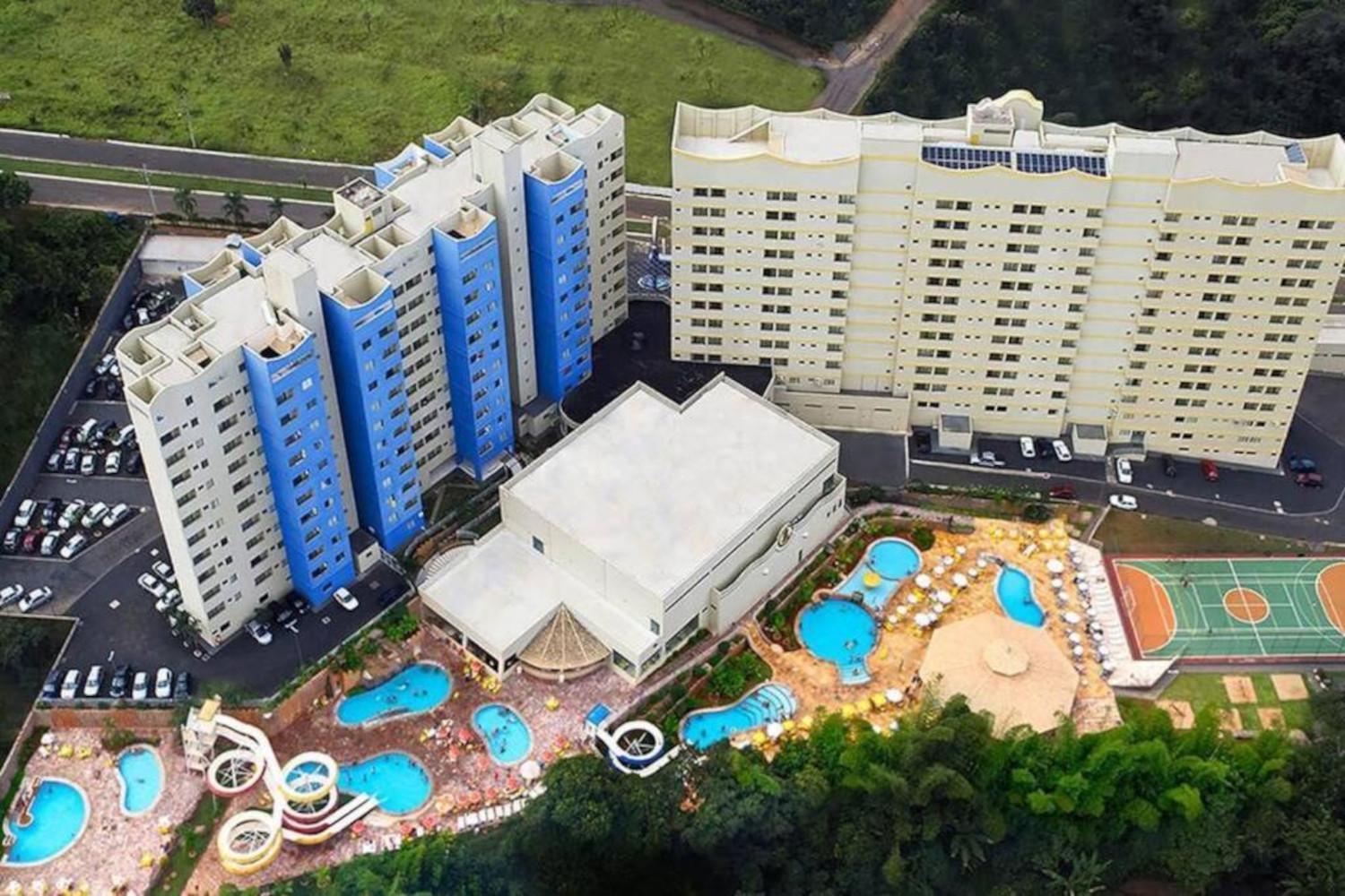 Caldas Novas, Golden Dolphin Grand Hotel, Quarto Sala Cozinha Aconchegante, Ap 361 Экстерьер фото